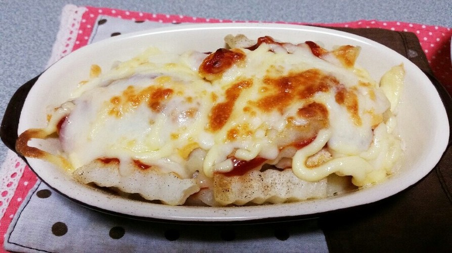 冷凍フライドポテトのチーズ焼き☆の画像
