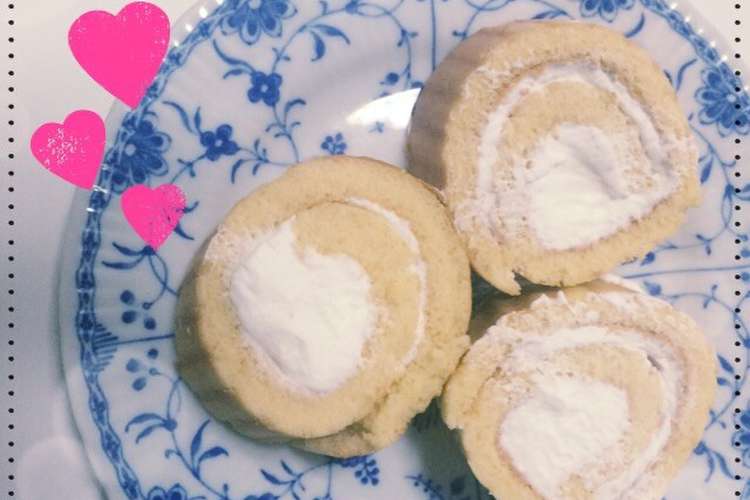 初心者でも失敗なし ロールケーキ レシピ 作り方 By ストロベリー クックパッド