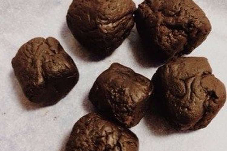 ダイエットお菓子 ココアで本格チョコ レシピ 作り方 By 3っ5 クックパッド