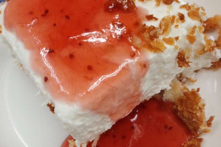 パン耳を土台にレアチーズケーキ レシピ 作り方 By 調理師のムサシ クックパッド 簡単おいしいみんなのレシピが349万品