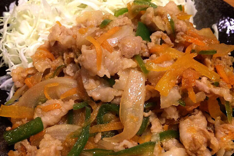 野菜たっぷり 生姜焼き レシピ 作り方 By Uniうに雲丹 クックパッド 簡単おいしいみんなのレシピが360万品