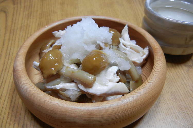 おつまみに最高 なめこおろし レシピ 作り方 By お料理ちゃん クックパッド 簡単おいしいみんなのレシピが354万品