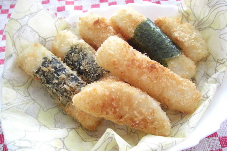 レトルトご飯でおにぎりフライ レシピ 作り方 By Trustme クックパッド