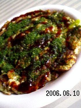 山芋だけのお好み焼き♪