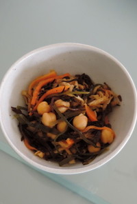 ひよこ豆と乾物の常備菜
