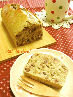 HM簡単♡たっぷり小豆のケーキ♡