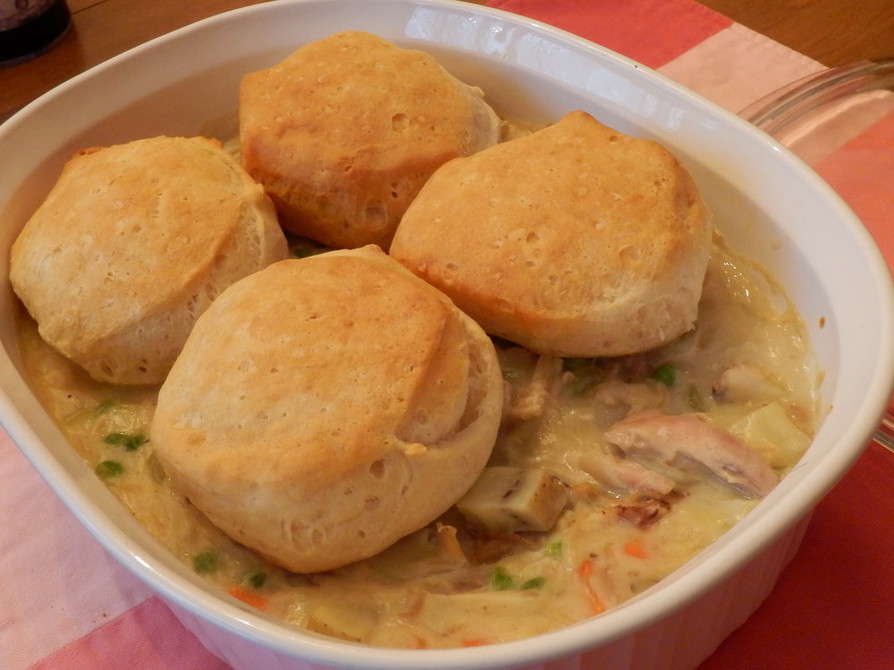 自家製チキンポットパイのレシピ