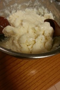 豆腐と牛乳のアイス