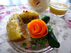 にんじん薔薇