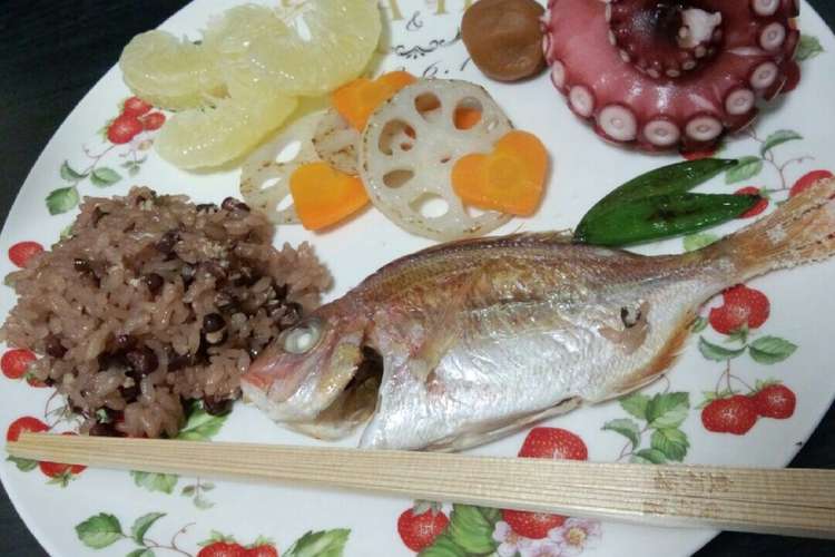 覚え書き お食い初めプレート レシピ 作り方 By Him ｋ クックパッド 簡単おいしいみんなのレシピが352万品