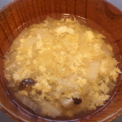 簡単！中華風卵スープ