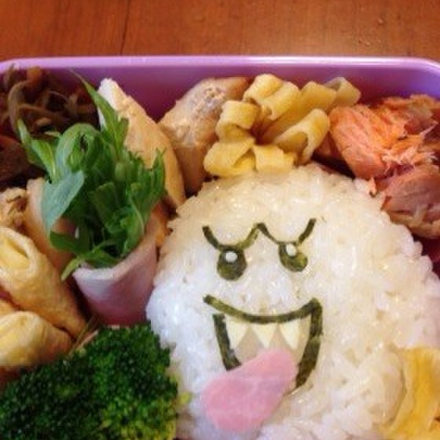 簡単キャラ弁 マリオのテレサ レシピ 作り方 By Rurimama47 クックパッド 簡単キャラ弁 マリオのテレサ レシピ 作り方 By Rurimama47 クックパッド