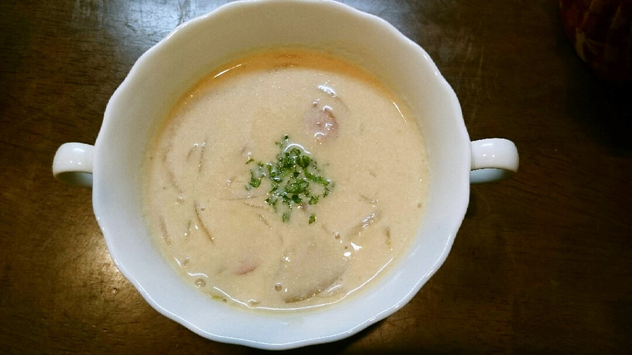 味噌豆乳スープの画像