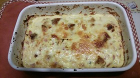 豆腐の皮なしキッシュ風