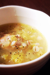 参鶏湯風コラーゲンたっぷり食べるスープ
