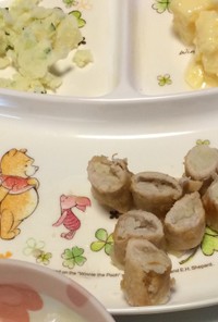 １歳の幼児食～大人まで☆肉巻きポテト