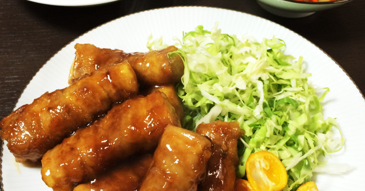栄養たっぷり高野豆腐の肉巻き♪ by ♥︎もものすけ♥︎ 【クックパッド】 簡単おいしいみんなのレシピが351万品