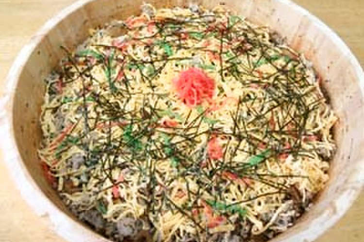 阿賀野市の郷土料理 五目ちらし レシピ 作り方 By 新潟県阿賀野市役所 クックパッド 簡単おいしいみんなのレシピが370万品