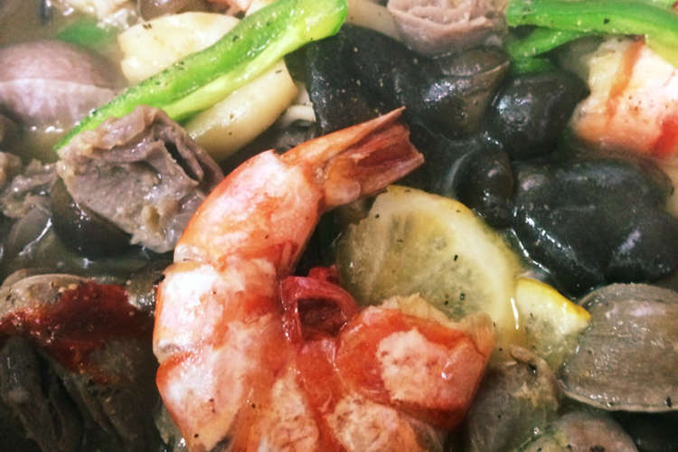 土鍋で簡単イタリアン砂肝のアヒージョ レシピ 作り方 By まろじろじ クックパッド 簡単おいしいみんなのレシピが350万品