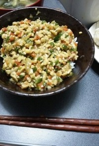 炒め納豆