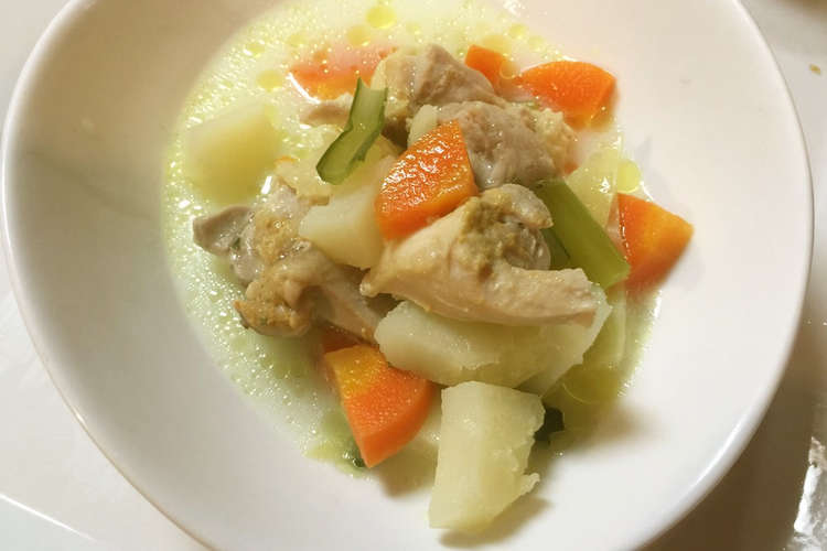犬ごはん バランスok鶏肉じゃがいも炒煮 レシピ 作り方 By 食いしん坊よしえ クックパッド