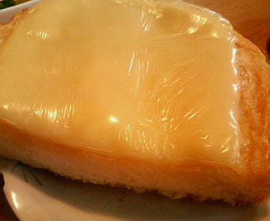 メイプルチーズトーストの写真