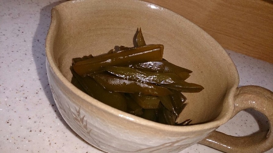 おふくろの味♡わかめの茎の炒め煮の画像