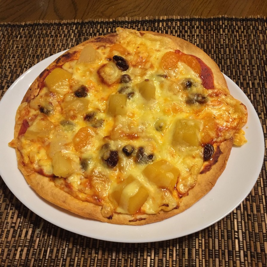 ミニフルーツピザのレシピ