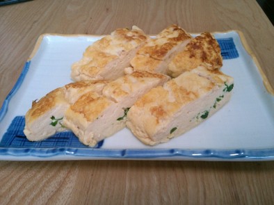 ボリューミー卵焼き豆腐の写真