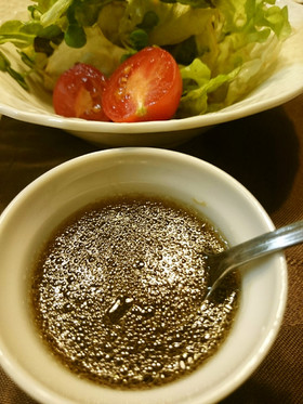 えごま油の簡単ドレッシング