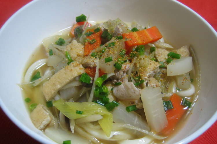 ほっこり 香川のしっぽくうどん レシピ 作り方 By Icr系 クックパッド