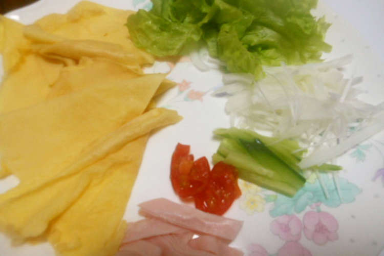 クレープ 手巻き風で野菜たっぷり 私流 レシピ 作り方 By 食彩七 クックパッド 簡単おいしいみんなのレシピが364万品