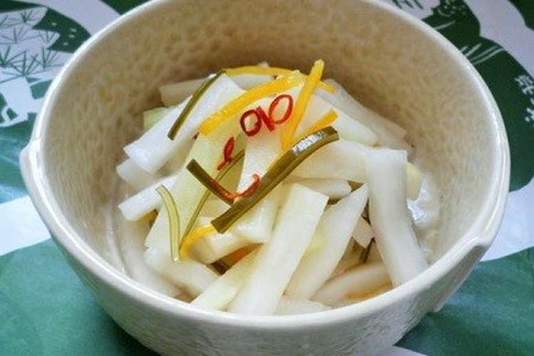 大根とゆずの香り漬け レシピ 作り方 By 卯月のうさぎ２０１４ クックパッド 簡単おいしいみんなのレシピが365万品