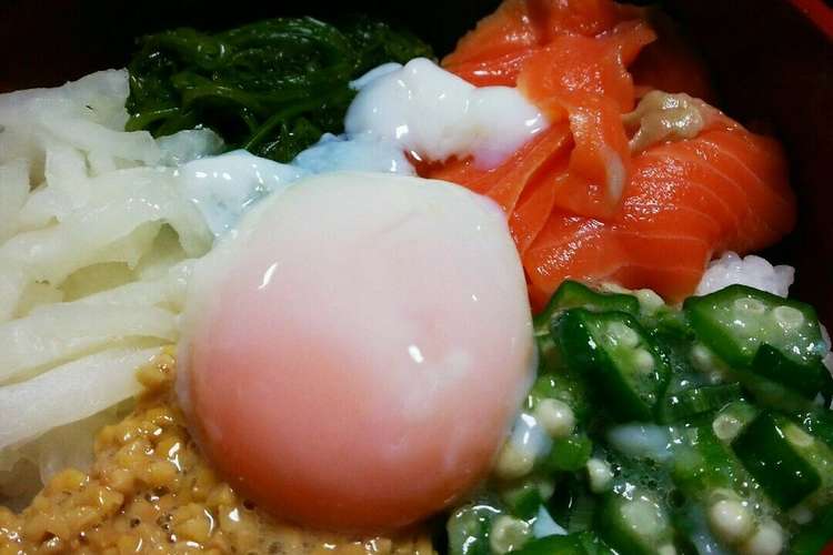 夢庵のうまか丼風ネバネバ丼 レシピ 作り方 By ぱわーぱふキッチン クックパッド 簡単おいしいみんなのレシピが376万品