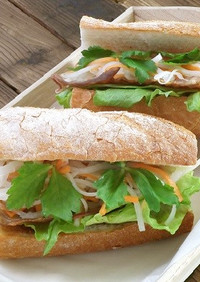 ベトナム料理☀バインミー風サンドイッチ