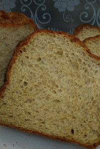 糖質制限　ＨＢでふすま×米ぬかパン　