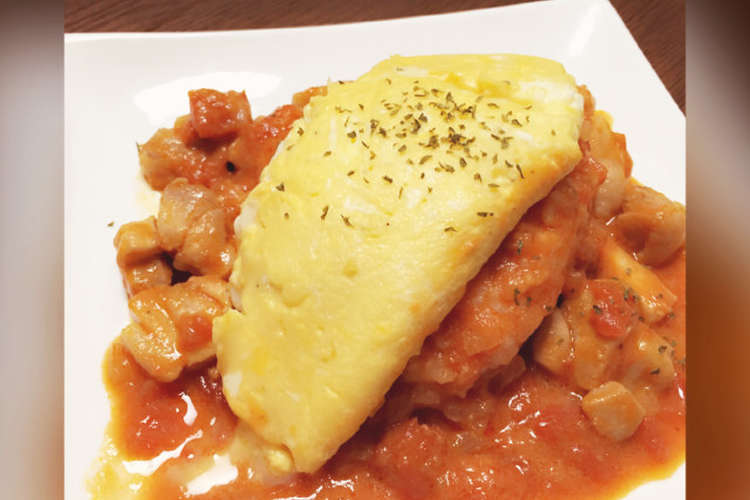 なんちゃってオムライス カフェご飯 レシピ 作り方 By Ntmbaton クックパッド 簡単おいしいみんなのレシピが356万品