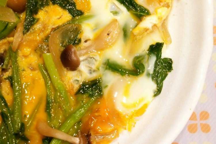 めんつゆで 菜の花の卵とじ レシピ 作り方 By Gatto クックパッド 簡単おいしいみんなのレシピが370万品