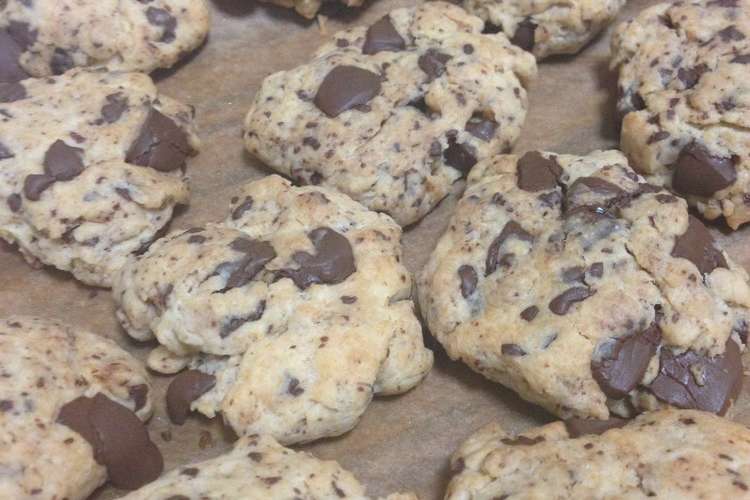 ザクザク 簡単米粉チョコチップクッキー レシピ 作り方 By Mito0704 クックパッド 簡単おいしいみんなのレシピが360万品