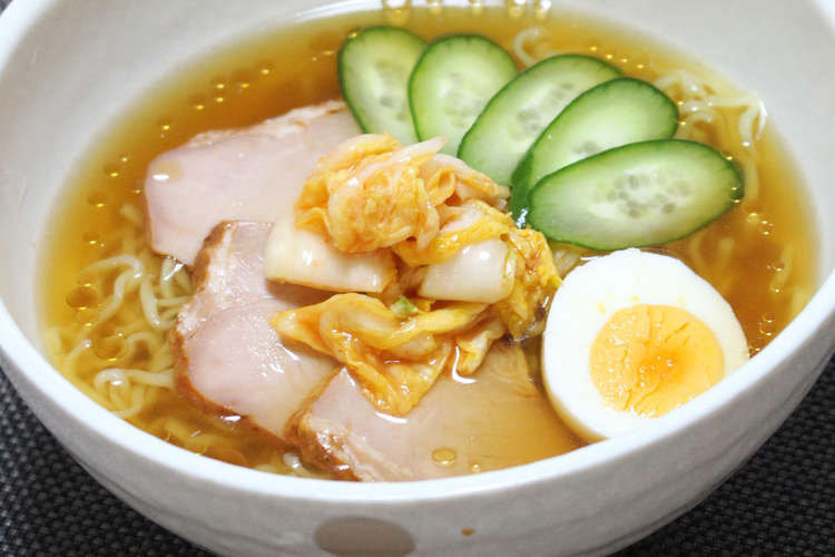 マルちゃん正麺冷し中華で簡単韓国冷麺 レシピ 作り方 By アツカ クックパッド 簡単おいしいみんなのレシピが367万品