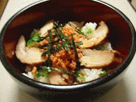 鮭の白子丼