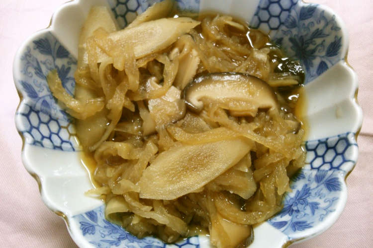 簡単 ごぼう 椎茸 切り干し大根の 煮物 レシピ 作り方 By 331ミミイ クックパッド 簡単おいしいみんなのレシピが355万品