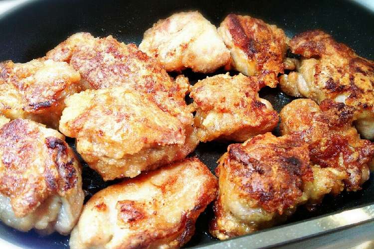 スペースパンで 鶏の唐揚げ レシピ 作り方 By Okamemom クックパッド