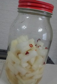 柚子胡椒と大根の漬物