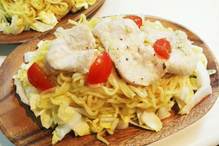 ヘルシーなのにがっつり ざくざく冷麺 レシピ 作り方 By かおたんかずたん クックパッド 簡単おいしいみんなのレシピが355万品