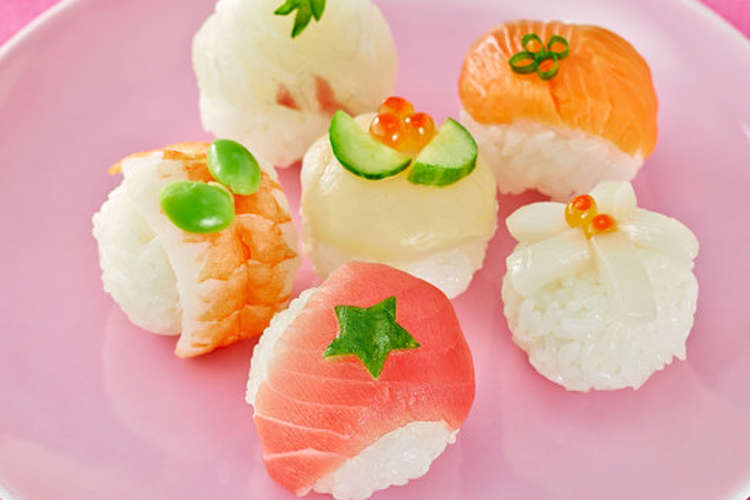 ひな祭りに ひとくち手まり寿司 レシピ 作り方 By クレハ クックパッド 簡単おいしいみんなのレシピが354万品