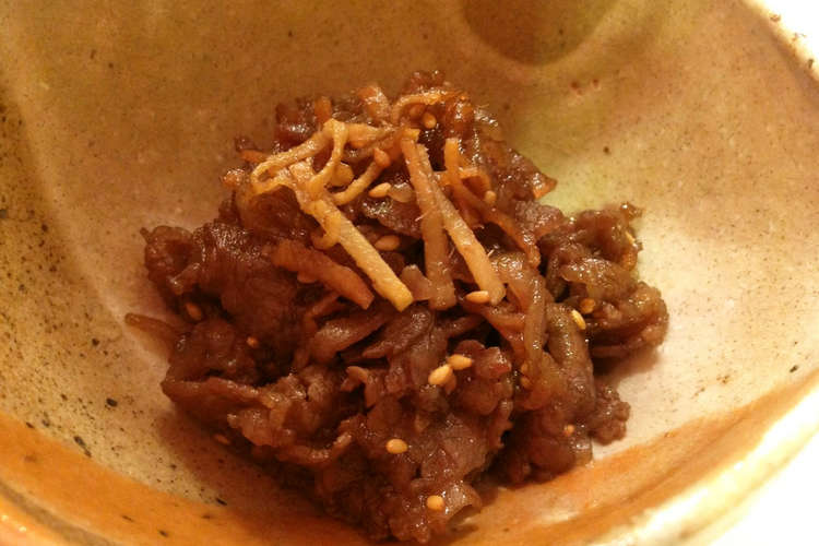 5分簡単 牛肉しぐれ煮 ご飯やお弁当に レシピ 作り方 By あやまんくっきんぐ クックパッド 簡単おいしいみんなのレシピが358万品