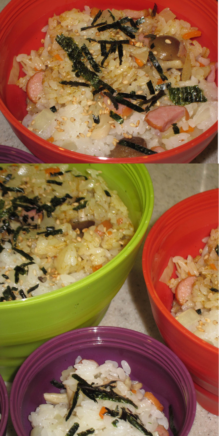 洋風チャーハン　減塩でおいしい お弁当の画像