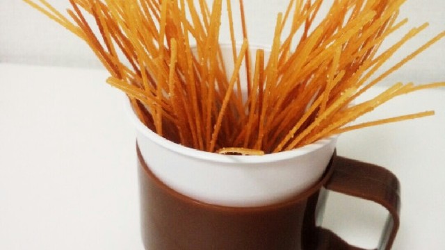 ディズニーのパスタクリスプ 揚げパスタ レシピ 作り方 By Cookingﾏﾏ クックパッド