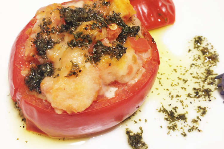 簡単おしゃれ トマトのパングラタン レシピ 作り方 By Ogalisa クックパッド 簡単おいしいみんなのレシピが357万品